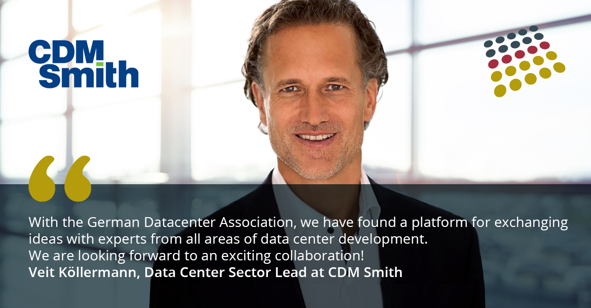 GDA welcomes CDM Smith as partner | German Datacenter Assiociation